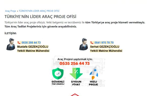 Minibüs Dönüşüm Projeleri İçin Gerekli Mühendislik Onayları